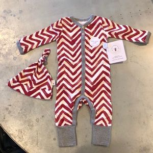 Burt’s Bees Ruffle Butt Jumpsuit